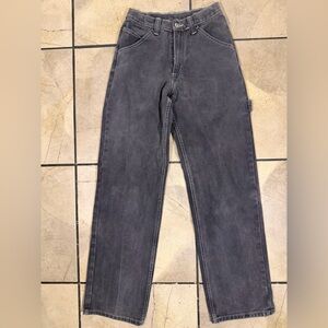 Brandy Melville Women's Gray Straight Leg Jeans